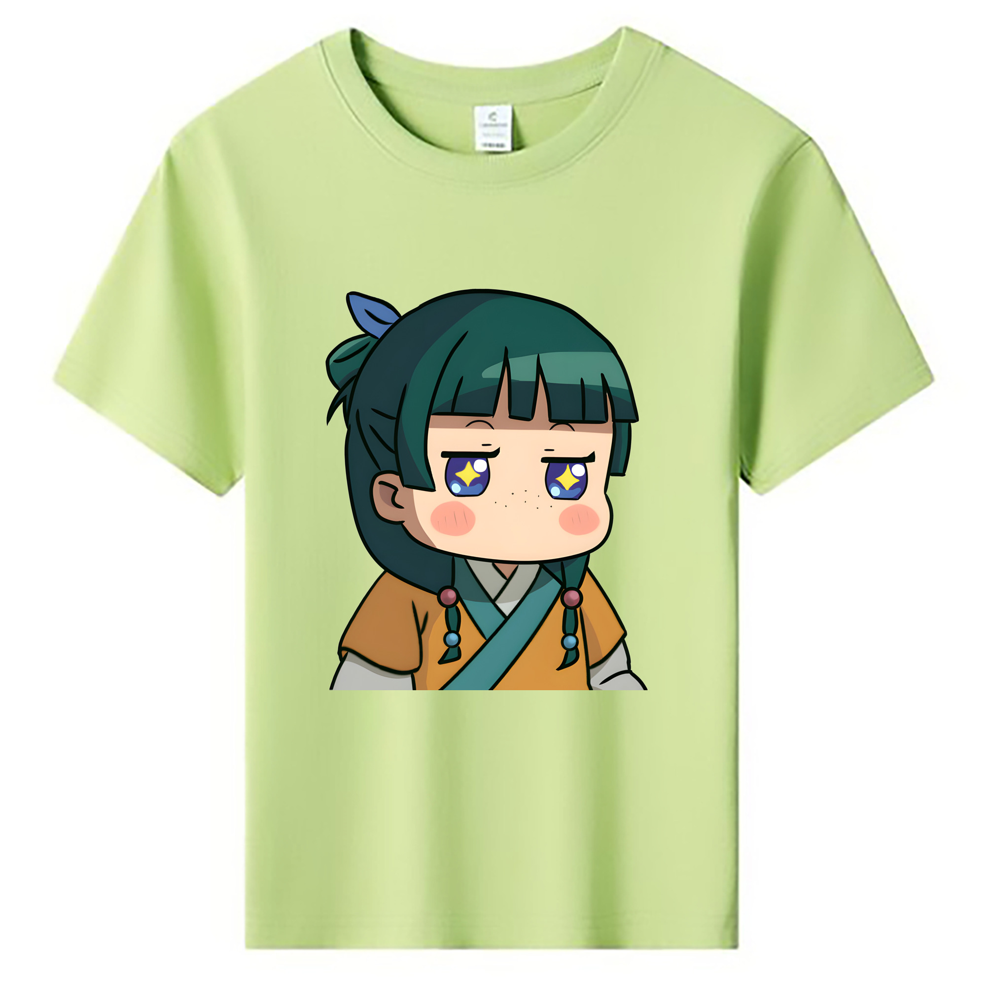 （画像用） 薬屋のひとりごと The Apothecary Diaries 綿100％キッズTシャツ（フロントプリント）